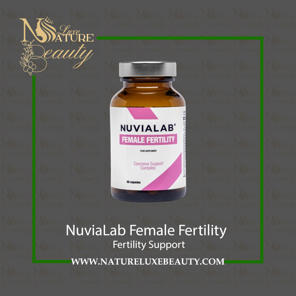 Nuvialab Female Fertility Supplement for Conception Nuvialab Female Fertility supplement bottle