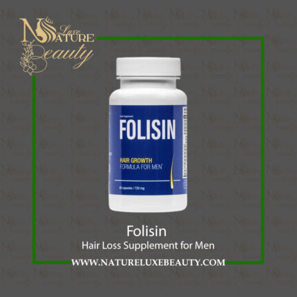 Folisin Hair Growth Supplement for Men - Front View