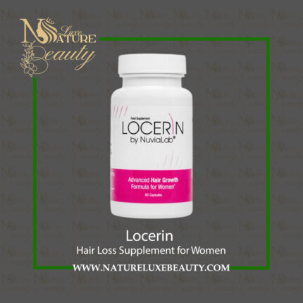 Locerin Hair Loss Supplement for Women by Nature Luxe Beauty
