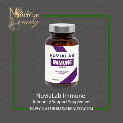 NuviaLab Immune Supplement Bottle by Nature Luxe Beauty