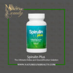 Spirulin Plus detox supplement container by Nature Luxe Beauty