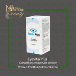 Eyevita Plus product packaging box side view by Nature Luxe Beauty