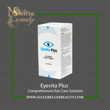 Eyevita Plus product packaging box side view by Nature Luxe Beauty