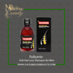 Folicerin Anti-Hair Loss Shampoo Bottle Front View