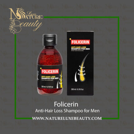 Folicerin Anti-Hair Loss Shampoo Bottle Front View